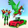 Flying Horse Robot Transforming: Car Robot Games