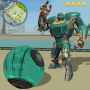 Futuristic Robot Ball Transform Battle City