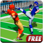 Combat de joueurs de rugby de football icon