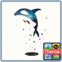Tema de Whale Kakao Talk de espaço icon