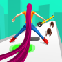 Hair runner challenge game 3d body rush race hairs