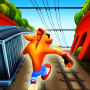 Subway Crash Jungle Fox Bandi. 3D Game Adventures