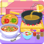 Vegetarian chili cooking game