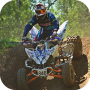 Quad Bike Race Desert Offroad