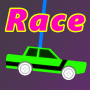 Rope Ride: Wall Drift Race Car