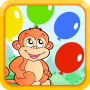 Balloons monkey story - pop ball by ball.