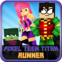 Pixel Teen Titans Runner