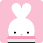 Sauter le monde: mignon lapin icon
