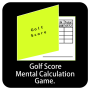 Golf Score Mental Calculation. Brain training.