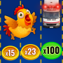 Chicken Cross - Farm Cross 2 icon