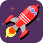 Exploração Espacial Rocket ★ Aplicativo para canhotos refrescante fácil que você pode jogar de graça! icon