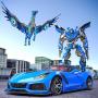 US Police Transform Unicorn Robot Car Flying Horse