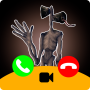 Call Siren Head chat + video call (Simulation)