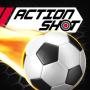 Futebol do tiro da ação icon
