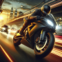 Moto Bike Rider Highway Racing