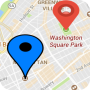 GPS, mapas, navegação ao vivo e Street View icon