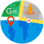 Localizador de Rotas GPS - Mapas e Navegação icon