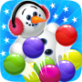 Ice Bubble Shooter Snowman