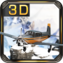 Snow Airplane 3D Flight Race