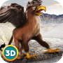 Simulador de vôo grifo 3d icon
