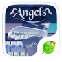 Tema de teclado de anjos e Emoji icon