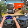 US Truck Driving Transport 3D