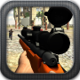 Zumbi sniper tiro 3D icon