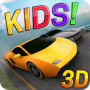 Diversão Garoto Drag Racing 3D icon