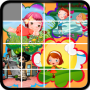 Cartoon Sliding Puzzle Game