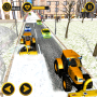 Snow Plow Winter Truck Driver