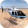 Police Helicopter On Duty 3D