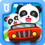 Baby Panda Car Racing