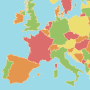 Puzzle de cartes de lEurope icon
