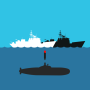 Submarino de caçador de navios icon