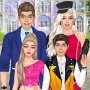 Superstar Family Dress Up Game