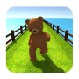 3D Bear At Island