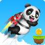 Panda Runner : Cross the hurdles Game