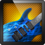 Guitarra heavy metal icon