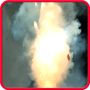 Fire explosions icon