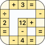 Crossmath - Jogos de Puzzle Matemáticos icon