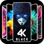 Fond d'écran noir - 4K en direct dans l'obscurité icon
