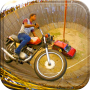 Well Of Death Car Stunt Rider