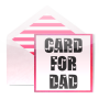 Carte pour papa icon