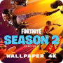 Papéis de parede para Fortnite skins, luta passar a temporada 9 icon