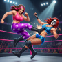 Bad Girls Wrestling Game icon