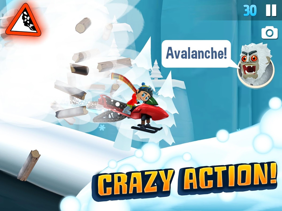 Скачать игру Ski Safari 2 для Android планшетов